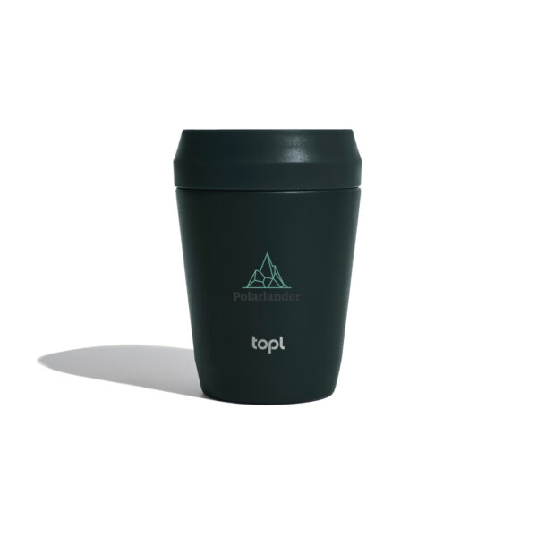 Topl Recycled Steel To Go Tumbler Patented 360 Lid 235ml RBTGS8CH