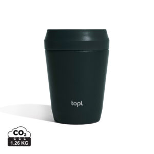 Topl Recycled Steel To Go Tumbler Patented 360 Lid 235ml RBTGS8CH