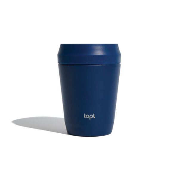 Topl Recycled Steel To Go Tumbler Patented 360 Lid 235ml RBTGS8NA