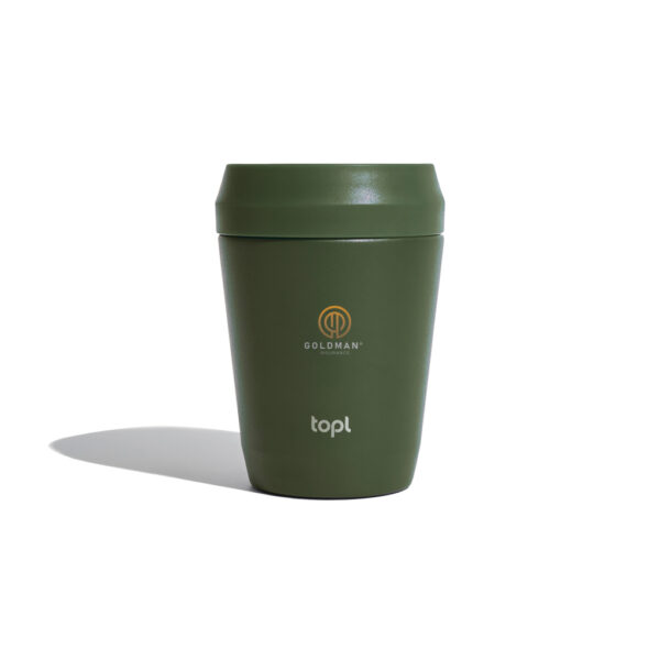 Topl Recycled Steel To Go Tumbler Patented 360 Lid 235ml RBTGS8OL