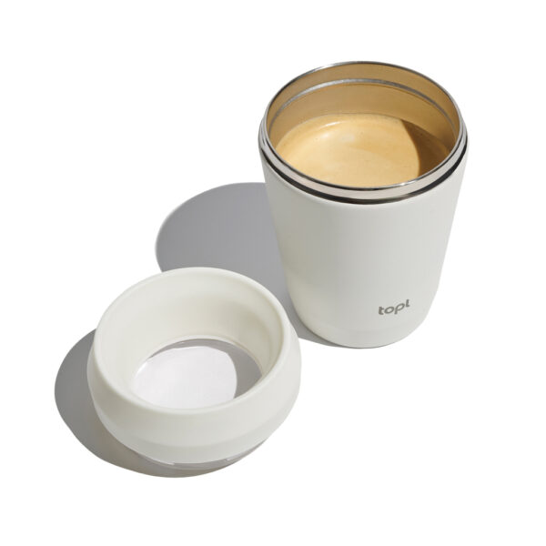 Topl Recycled Steel To Go Tumbler Patented 360 Lid 235ml RBTGS8SA