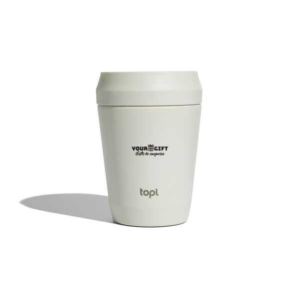 Topl Recycled Steel To Go Tumbler Patented 360 Lid 235ml RBTGS8SA