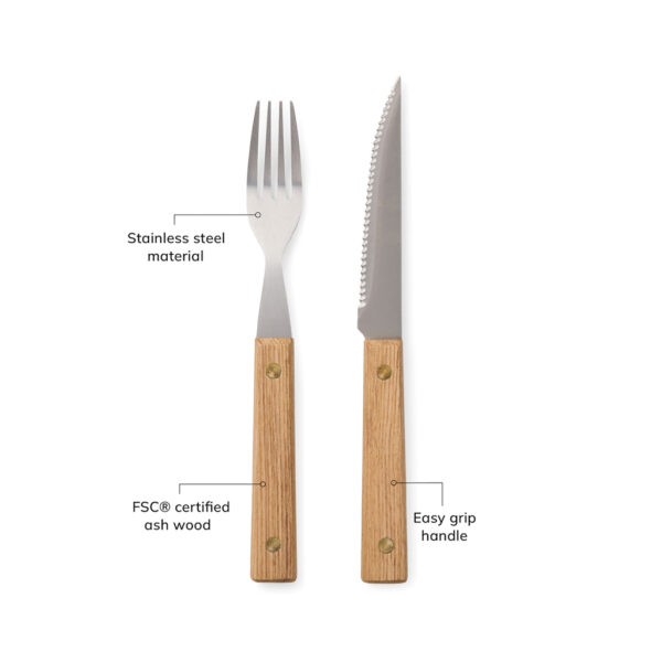 VINGA Paso 8 pcs bbq cutlery set V4220009