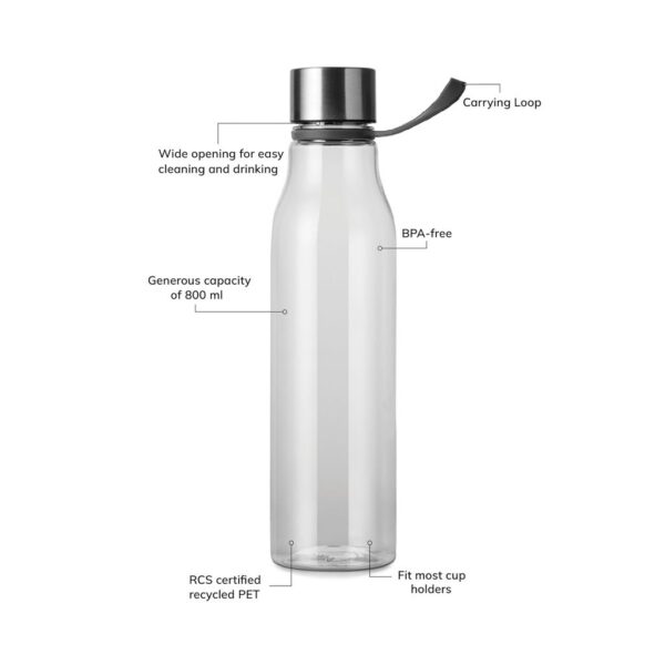 VINGA Lean RCS RPET waterbottle 800 ML V4330500