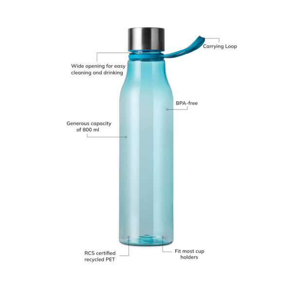 VINGA Lean RCS RPET waterbottle 800 ML V4330505