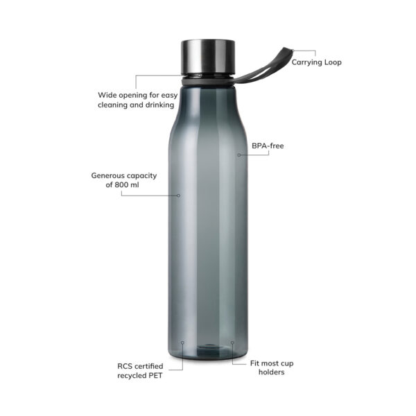 VINGA Lean RCS RPET waterbottle 800 ML V4330522