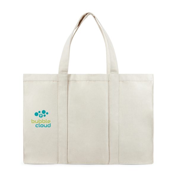 VINGA Hilo AWARE™ recycled canvas maxi tote bag V762013