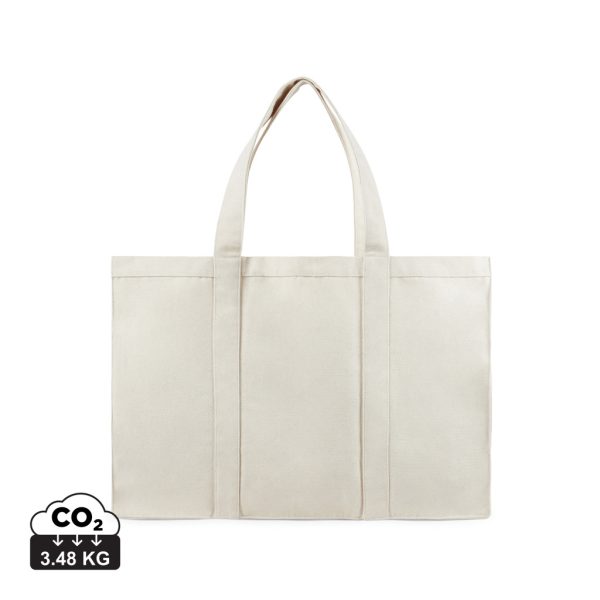 VINGA Hilo AWARE™ recycled canvas maxi tote bag V762013
