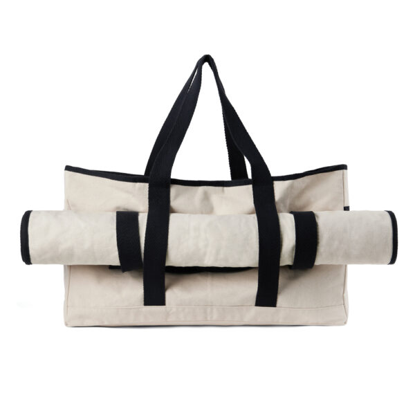 VINGA Volonne AWARE™ recycled canvas beach bag V762033