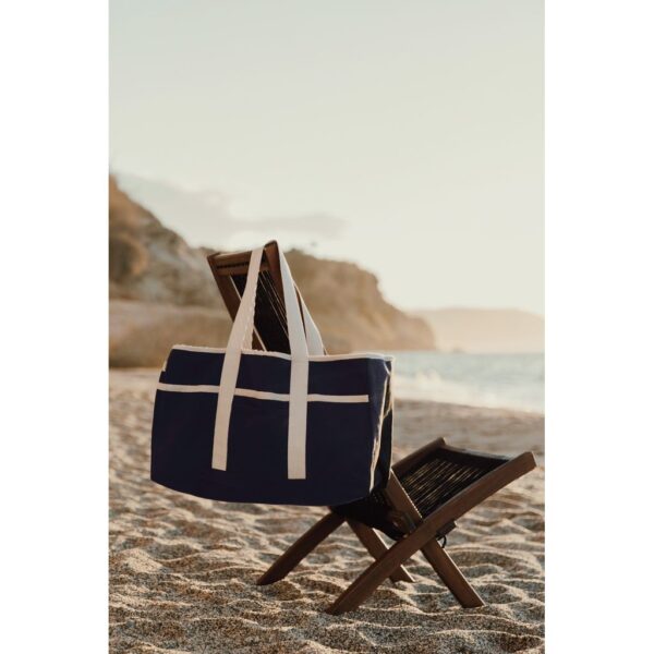 VINGA Volonne AWARE™ recycled canvas beach bag V762035