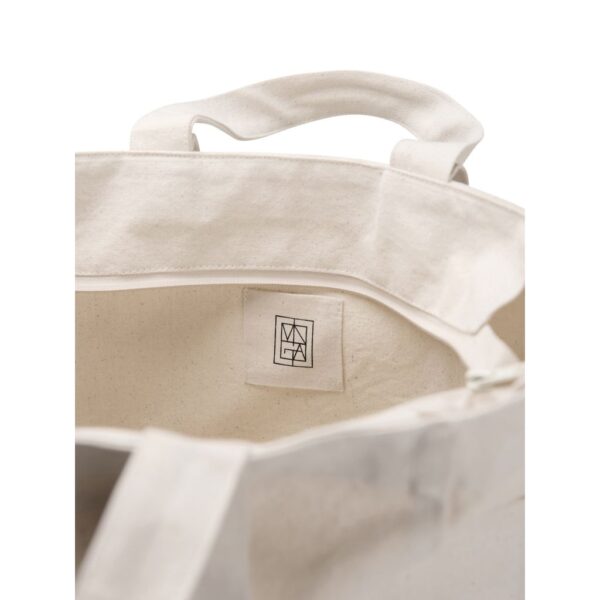 VINGA Hilo AWARE™ recycled canvas zip tote V7620513