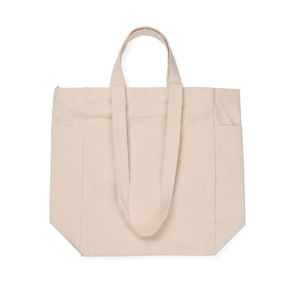 VINGA Hilo AWARE™ recycled canvas zip tote V7620513
