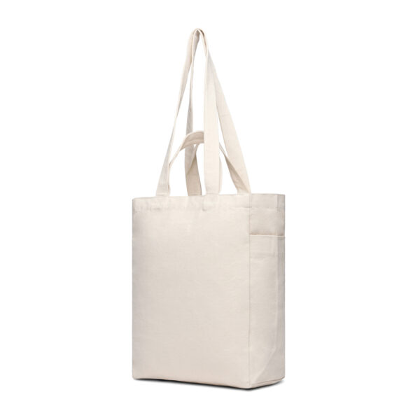 VINGA Hilo AWARE™ recycled canvas zip tote V7620513