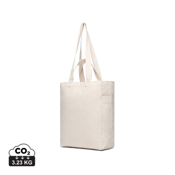 VINGA Hilo AWARE™ recycled canvas zip tote V7620513