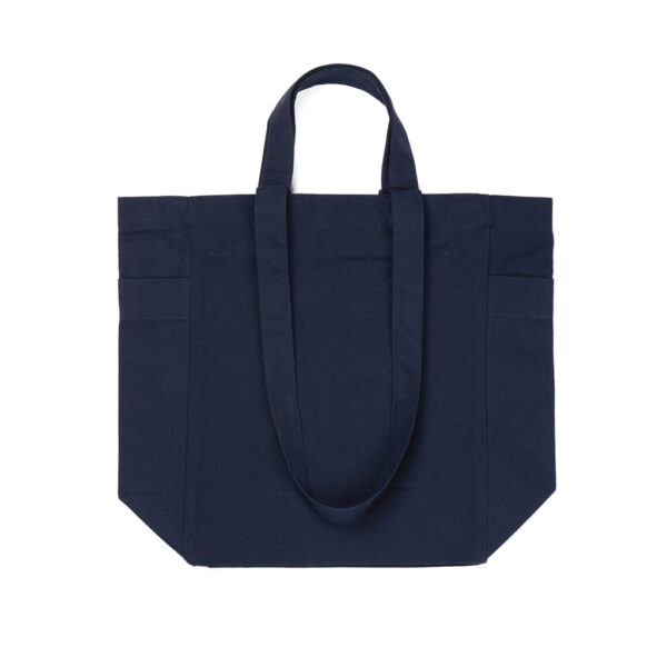 VINGA Hilo AWARE™ recycled canvas zip tote V7620525