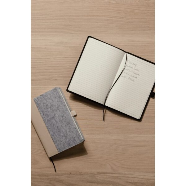 VINGA Albon GRS recycled felt notebook V773011