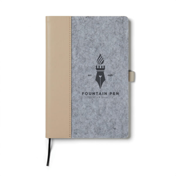 VINGA Albon GRS recycled felt notebook V773012