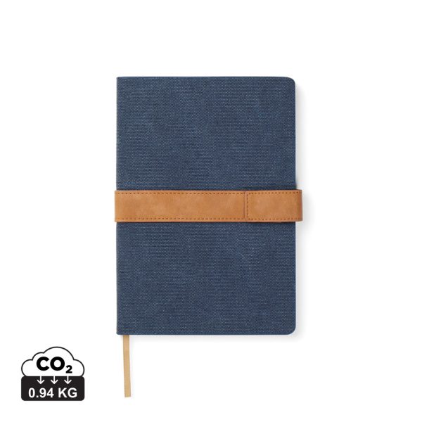 VINGA Bosler RCS recycled canvas note book V773305