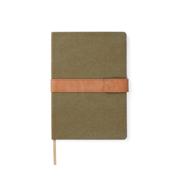 VINGA Bosler RCS recycled canvas note book V773307