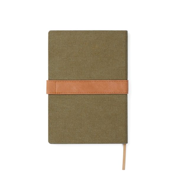 VINGA Bosler RCS recycled canvas note book V773307