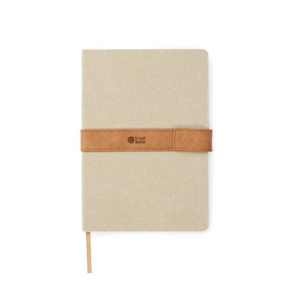 VINGA Bosler RCS recycled canvas note book V773309