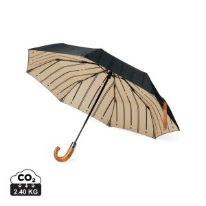 VINGA Bosler AWARE™ recycled pet 21" foldable umbrella V850011