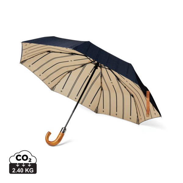 VINGA Bosler AWARE™ recycled pet 21" foldable umbrella V850015