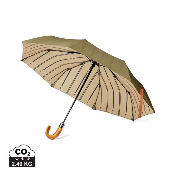VINGA Bosler AWARE™ recycled pet 21" foldable umbrella V850017