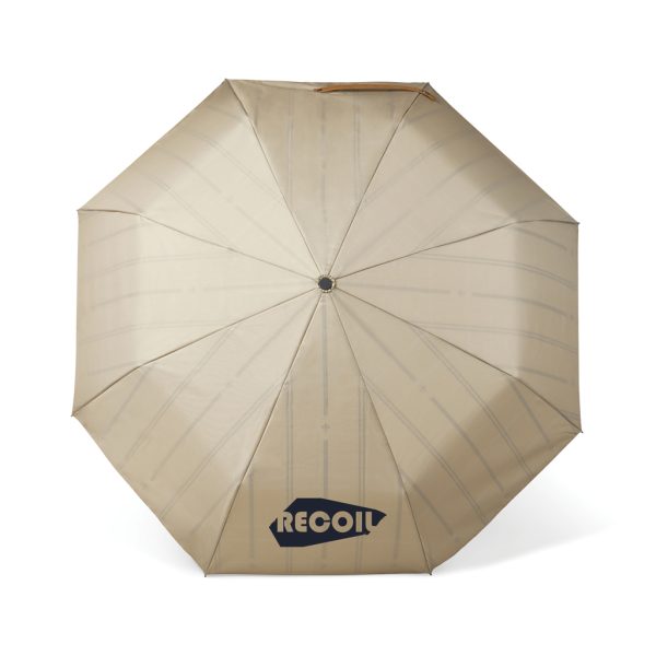 VINGA Bosler AWARE™ recycled pet 21" foldable umbrella V850019