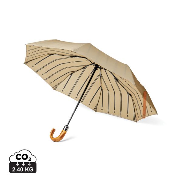 VINGA Bosler AWARE™ recycled pet 21" foldable umbrella V850019