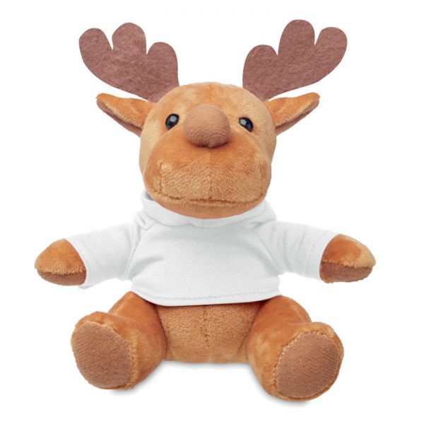 Plush reindeer with hoodie RUDOLPH CX1469-06