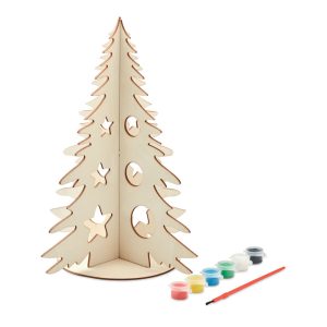 DIY wooden Christmas tree TREE AND PAINT CX1493-40