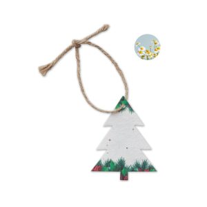 Seed paper Xmas ornament TREESEED CX1517-06