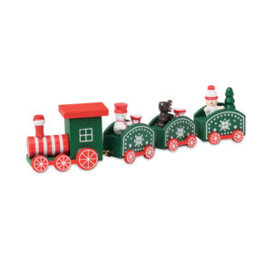 Wooden Christmas train JUNA CX1559-00