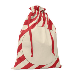 Large Santa cotton bag LAUKKU CX1567-05