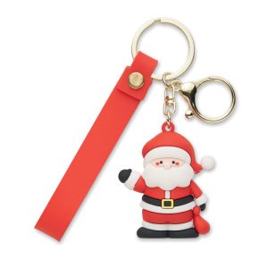 Privjesak SANTACHARM Djed Mraz za ključeve i torbu SANTACHARM CX1605-05