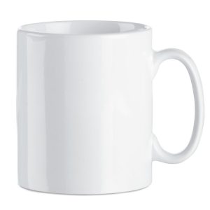 Classic ceramic mug 300 ml WHITIE KC8040-06