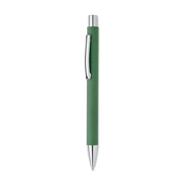 Recycled paper push ball pen OLYMPIA MO2067-09
