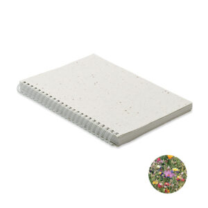 A5 seed paper cover notebook SEED RING MO2083-06