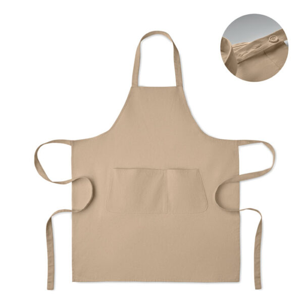 Organic cotton apron 240 gr/m² GAMMA MO2249-65