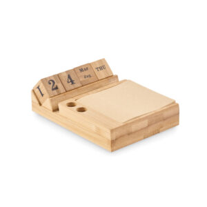Bamboo desktop calendar BOOTOP MO2250-40