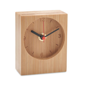 Bamboo table clock CLAMBU MO2353-40