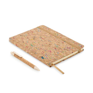 A5 cork coloured notebook CORNOTA MO2414-13