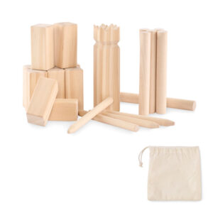 Pinewood outdoor throwing game KING PETIT MO2433-40