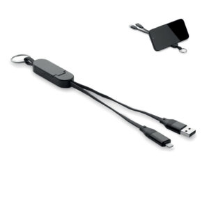 60W cable keyring recycled ABS CABO MO2443-03
