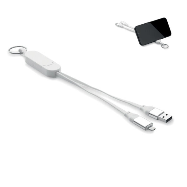60W cable keyring recycled ABS CABO MO2443-06