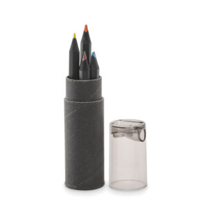 6 black colouring pencils NEGRO MO2468-03