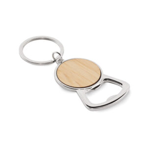 Recycled aluminium key ring KEYPOP MO2483-40