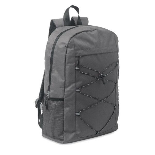 600D RPET polyester backpack HIGE MO2491-15