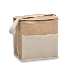 Jute and canvas cooler bag 3L LONA MO2503-13